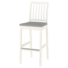 You might found one other breakfast bar stools ikea better design ideas. Ekedalen White Ramna Light Grey Bar Stool With Backrest Height 114 Cm Ikea