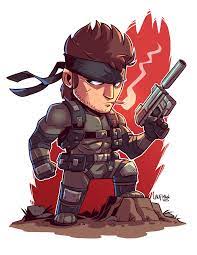 Chibi Solid Snake Chibi Chibi Marvel Chibi Characters