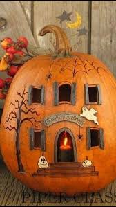 Have Some Budding Artists In Your Household Think About Creating Your O Fun Diy Halloween Decorations Halloween Pumpkin Designs Halloween Pumpkins Carvings