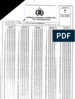 Tiap kolom kalian akan di beri pilihan ganda seperti ini ljk angka hilang tes kecermatan. Ljk Angka Hilang Tes Kecermatan Pdf