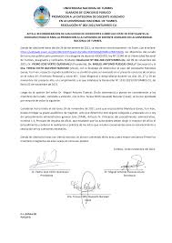 UNIVERSIDAD NACIONAL DE TUMBES JUARADO DE CONCURSO PUBLICO PROMOCIÓN A LA  CATEGORIA DE DOCENTE ASOCIADO EN LA UNIVERSIDAD NACIO