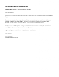 If you're planning to send an envelope, have a draft ready before your interview. Top 10 Job Interview Thank You Letters Emails Interviewquestions247