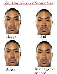 Derrick Rose S Emotions Derrick Rose Funny Pictures You Funny