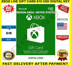 Los mejores juegos para android sin wifi ni conexión de datos de 2020 ✅ ¡no hace falta tener internet para pasarlo en grande! Xbox Live Tarjeta De Regalo De 10 Usd Xbox One Xbox 360 Region Ee Uu Libre P P Ebay