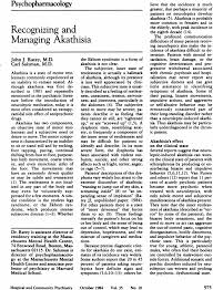 Image result for Akathisia