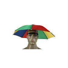 Foldable Umbrella Hat Cap Headwear Umbrella For Fishing Walking Beach Camping Cap Head Hats Outdoor Sports Rainwear Foldable Umbrellas Rain Wear Beach Camping