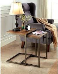 Furniture Of America Lewis Industrial Nesting Table Medium Weathered Oak Walmart Com Nesting Tables Living Room Nesting Tables Furniture Of America