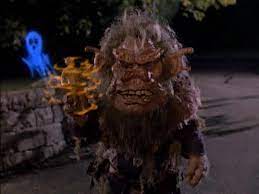 Ernest unleashes an ugly troll that plots to transform children into wooden dolls in the town of briar. Troll From Ernest Scared Stupid Horrorhouse