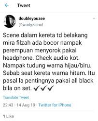 Hi guys, dalam satu scene drama baru jasmine, jasmine kena belajar pakai tudung. Dalam Set Aku Tak Ada Perempuan Yang Pakai Tudung Penampakan Wanita Belakang Mira Filzah Micheal Ang Minta Maaf Media Hiburan