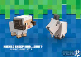 Designed and created by j!nx happy explorer series: Ven A Twitter Day 5 Of Modelling Earth Mobs Until Minecraft Earth Shuts Down Here S A Horned Sheep Making Friends With A Goat Minecraft Https T Co E4orwlanfj