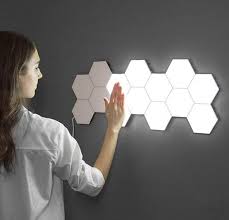 Modern Honeycomb Touch Wall Lights In 2020 Wall Lights Night Light Lamp Wall Lamp