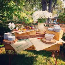 Our products in action, rustic decor for weddings, rustic place card holders, rustic tree branch place card holders, rustic wedding buffet tables nancy m. Sweet Little Set Up For Pre Ceremony Snacks At This Rustic Ranch Wedding Artisanal Cheese Meat Backyard Dinner Party Event Catering Rustic Ranch Weddings