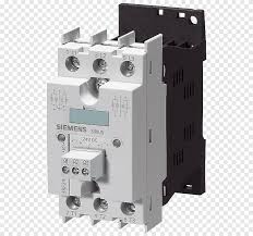A relay is a type of electromechanical switch used in power supplies, counting systems and many other applications. Circuit Breaker Magnetic Starter Relay Siemens Electric Current Angle Relay Png Pngegg