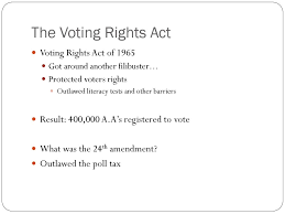 The voting rights act (vra) was successfully challenged in a june 2013 case decided by the u.s. Assignment Ppt Download