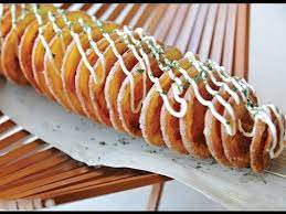 Take potatoes and poke them on all sides with a fork. 12 Tornado Potato Spring Ideas Tornado Potato Spring Potato Spiral Potato