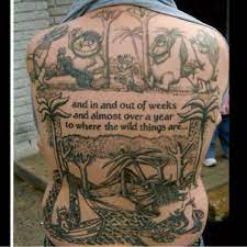 Deana's where the wild things are tattoo comes with a complicated story:. Where The Wild Tattoos Are Tattoodo