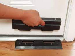 Similar to the peephole, a door chain is a good security measure these gates are placed before your front door and should always have a secure locking mechanism, too. Door Barricade Systems How To Better Secure A Door From The Inside