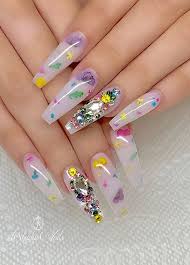 Coffin acrylic nails might sound morbid the first time you hear about them. 56 Trendy Summer Acrylic Coffin Nails Design And Color Ideas Page 54 Of 56 Latest Fashion Trends For Woman Coffin Nails Designs Gold Nails Best Acrylic Nails