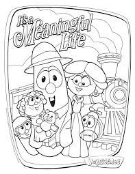 This detailed illustration would be ideal for older children or even adults. Veggie Tales Jonah Coloring Pages Coloring Pages Easter Coloring Pages Cartoon Coloring Pages