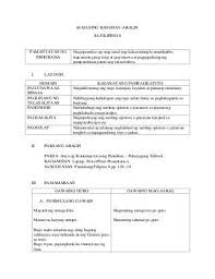 Detailed Lesson Plan In Filipino Grade 8 Lesson Plan In Filipino Lesson Plan Examples Weekly Lesson Plan Template