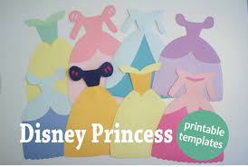 Download Choose From 6 Free Templates And Download Instantly To Print Your Own Disney Princess Disney Princess Birthday Party Princess Crafts Disney Princess Printables