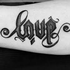 These mirrored tattoos by miss sita, for example, feature two completely different flower designs, but their. 27 Ambigram Tattoo Designs That Will Make You Flip