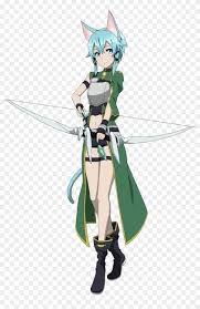 Full color custom printed playmat. Sinon Sao Png Sword Art Online Sinon Alo Transparent Png 1600x2315 1949654 Pngfind