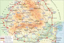 Fie ca doriti sa primiti informatii despre centrele comerciale, principalele obiective turistice, restaurante, benzinarii din orasul cluj, sau orice alta locatie din romania. Romania Main Roads Border Crossing Points Harta Rutiera A Romaniei Puncte De Frontiera Travel And Tourism Map Romania Map