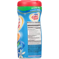 1 tub (11 ml) nutrition facts. Coffee Mate Coffee Creamer Sugar Free French Vanilla Powdered 10 2 Oz Pack Of 6 Walmart Com Walmart Com