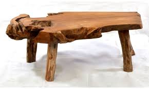 Free form serafino coffee table with storage. Tree Root Coffee Table Hunter Furnishing