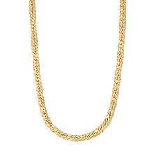 Although the combination shouts durability, silver necklace chains get easily tarnished. Men S Sterling Silver Herringbone Chain