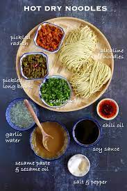 Hot Dry Noodles (Re Gan Mian, 热干面) - Red House Spice