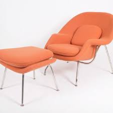 womb chairs womb chair orange furniture living room chair and ottoman