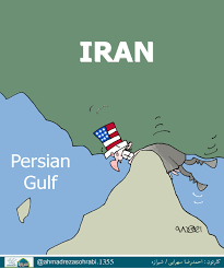 کاریکاتور شیرازه/ انگلیس در تنگنای تنگه!!