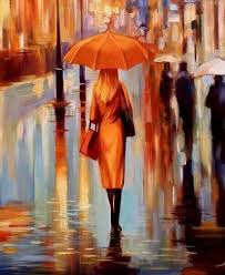 Kla On Twitter Art Rain Painting Umbrella Art