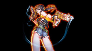 Favorite albums of wallpaper, download. Hd Wallpaper Black Lagoon Anime Girls Revy Artwork Gun Illuminated Wallpaper Flare