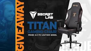 Huskers Secretlab Titan Gaming Chair Giveaway Gaming Chair Recycled Plastic Adirondack Chairs Chair
