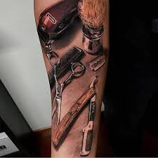 Algo Asi Tattoo Barber Life Tatuajes De Peluqueria Tatuaje De Peluquero Tatuaje De Tijeras