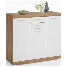 Kommoden sideboards günstig online kaufen roller über 500. Kommode Mit 3 Turen Und 2 Schubkasten Xl Tiefe York 10 Alteiche Nb Weiss Edelglanz B X H X T Ca 120 X 109 1 X 49 9 Cm Kuche Kommode Alte Eiche Kommode