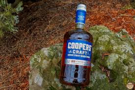 Coopers' barrel reserve sits higher in proof at 100 and is made with a patented bezeling process that gives the barrel an almost rail road track . Coopers Craft Review Breaking Bourbon