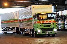 福山通運 フルトレーラー 旧車 トレーラー トラック