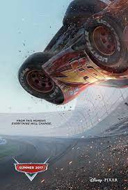 The movie's narrative spans the years 1961 to 1985. Cars 3 Poster Imitates Intense Teaser Ew Com