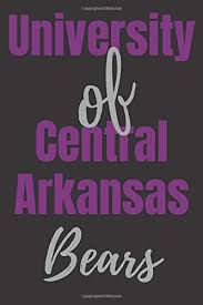 university of central arkansas bears college journal uca bears blank lined journal arkansas college 6 x 9 inches collegiate gear