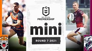 Tom trbojevic scored a hattrick for the blues scoring him a player rating of 9.5. Tom Trbojevic And The Sea Eagles Face Wests Tigers Test Match Mini Round 7 2021 Nrl Youtube