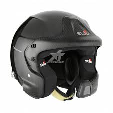 Stilo Aa0210bg1m55 Wrc Des Carbon Piuma Open Face Helmet Hans Fia Size 55