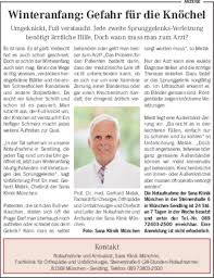 Schmerzen und ein leichtes anschwellen des sprunggelenkes nach dem umknicken sind keine seltenheit. Winteranfang Gefahr Fur Die Knochel Munchen Sana Kliniken Ag