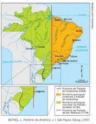 Lord halifax, novo secretário de estado do. Enem 2009 As Terras Brasileiras Foram Divididas Por Meio De Tratados Entre Portugal E Espanha Brainly Com Br
