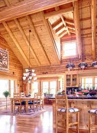 Find track lighting & accessories at wayfair. Kitchen Lighting In The Log Home Real Log Homes