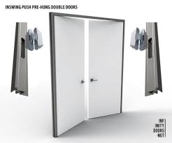 Linea Inswing Double Push Pre Hung