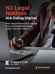 New Jersey is changing how public legal notices are shared. Starting in  2026, municipalities will post official legal notices online, making  important public information easier and free to access for residents. Follow